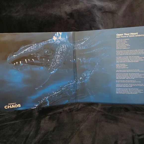 Sonic Adventure Original Soundtrack x2LP Blue and White Vinyl - Picture 3 of 6